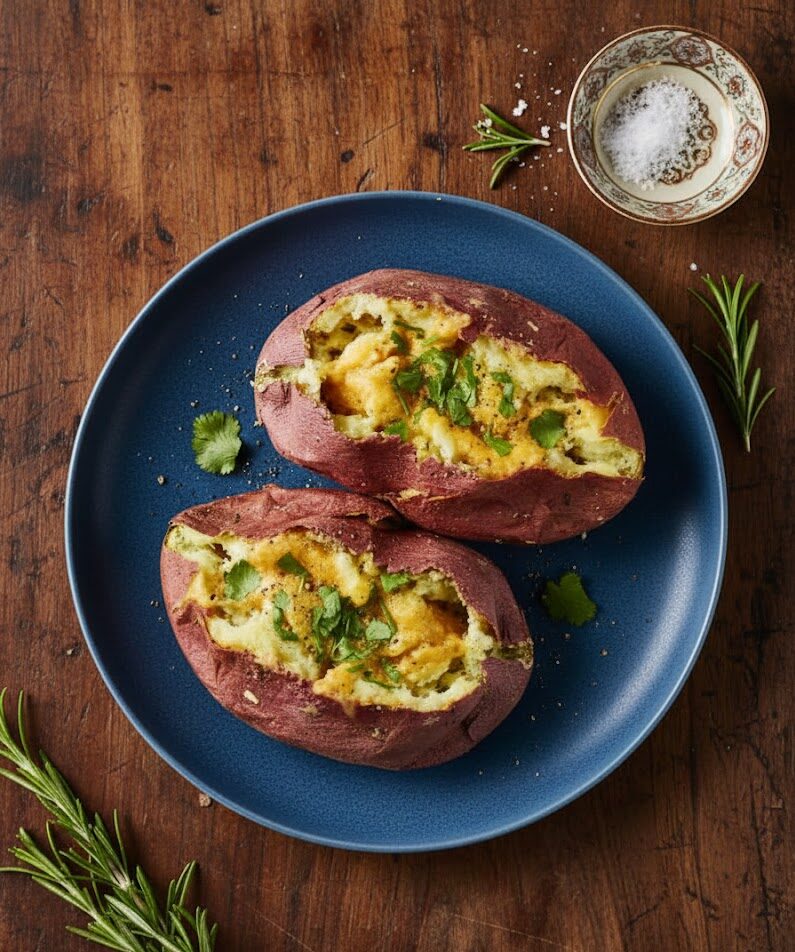 Perfectly Baked Japanese Sweet Potatoes: Crispy Skins & Creamy Centers unnamed 16 1 e1770551324805