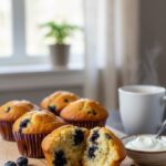 Fluffy Greek Yogurt Blueberry Muffins (Low Sugar & High Protein) unnamed 16 e1770205714341
