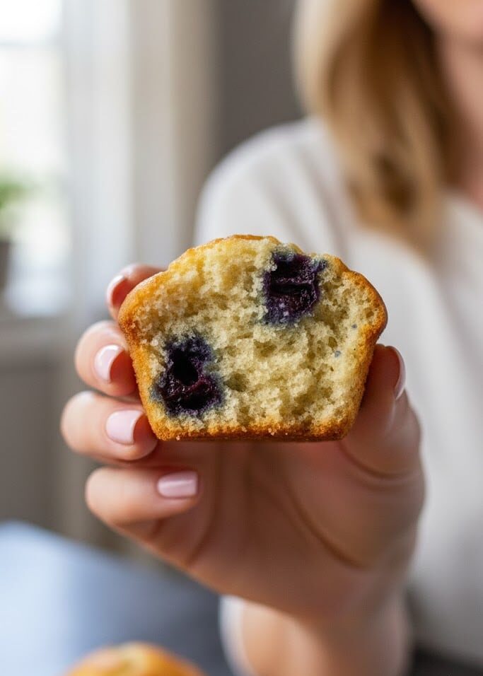 Fluffy Greek Yogurt Blueberry Muffins (Low Sugar & High Protein) unnamed 17 e1770205764774