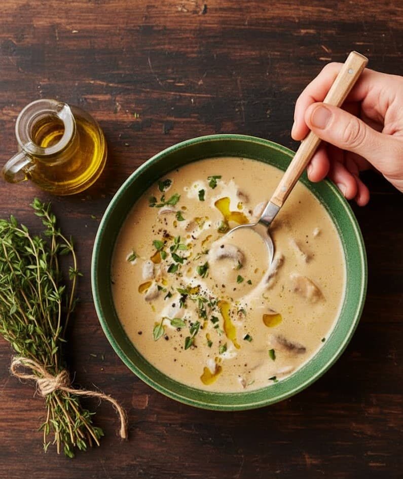 Rich and Creamy Mushroom Soup Recipe unnamed 18 1 e1770552370768