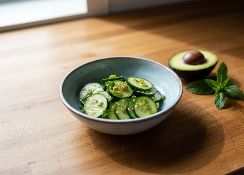 How to Make the Viral TikTok Cucumber Salad at Home unnamed 18 3 e1771238132302