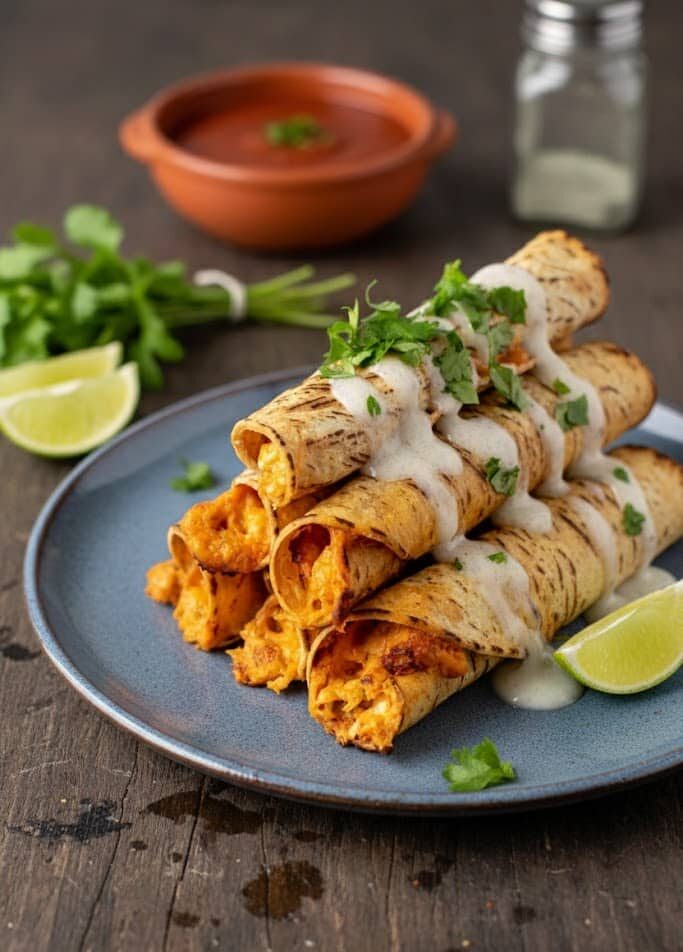 Crispy Gluten-Free Chicken Taquitos (Oven & Air Fryer Friendly) unnamed 2 4 e1771913384173