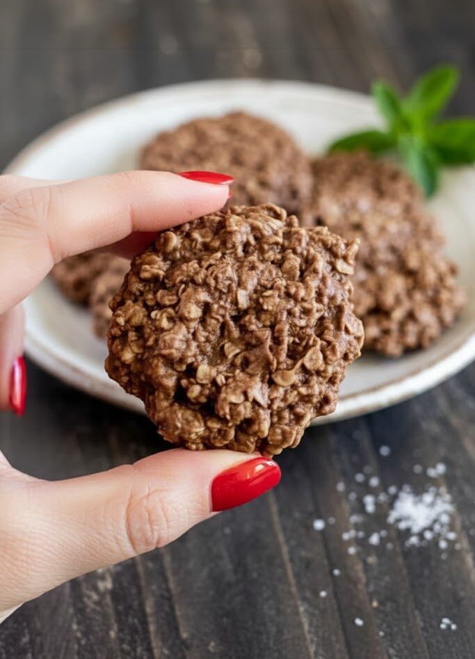 Classic No-Bake Peanut Butter Cocoa Cookies (Gluten-Free, Dairy-Free, Vegan Option) unnamed 21 4 e1771922838583