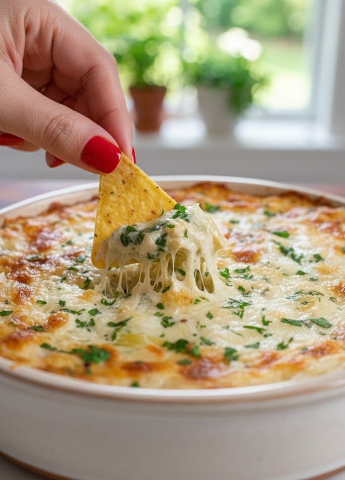 Irresistible Cheesy Artichoke Dip You’ll Make Again and Again unnamed 21 e1770208104431