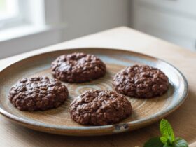Irresistible Vegan No-Bake Peanut Butter Chocolate Cookies unnamed 22 4 e1771923777732