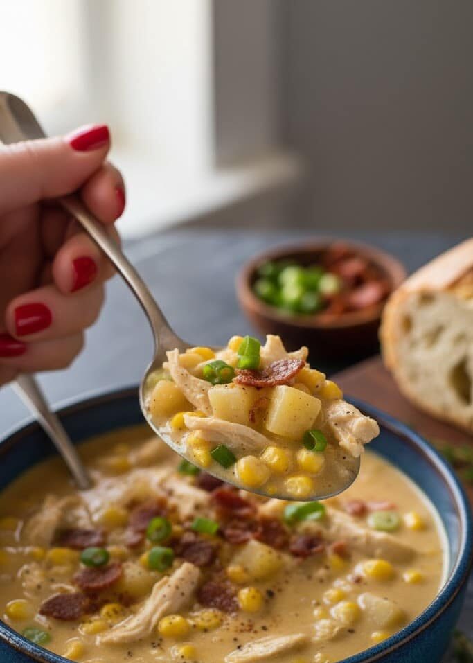Creamy Chicken Corn Chowder (Loaded with Flavor and Perfect for Summer Corn) unnamed 3 2 e1770708588916