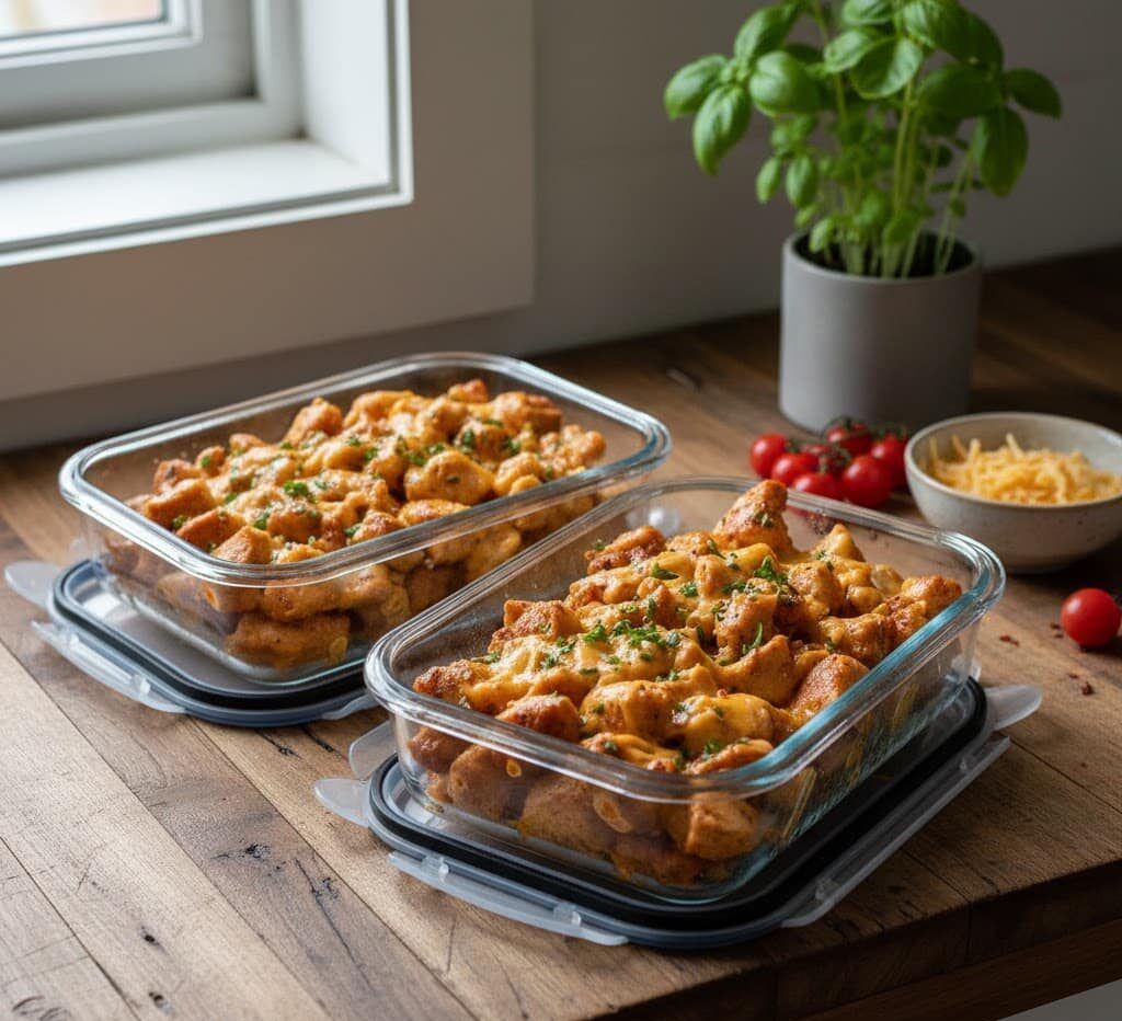 High Protein Creamy Garlic Cheesy Chicken and Potatoes (One Pan Recipe) unnamed 32 1 e1771740332718