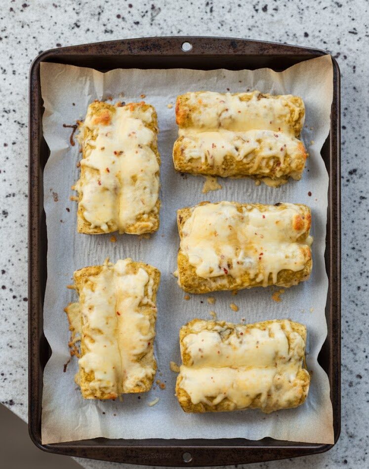High Protein Green Chile Rotisserie Chicken Enchiladas (Easy Weeknight Dinner) unnamed 34 1 e1771741394277