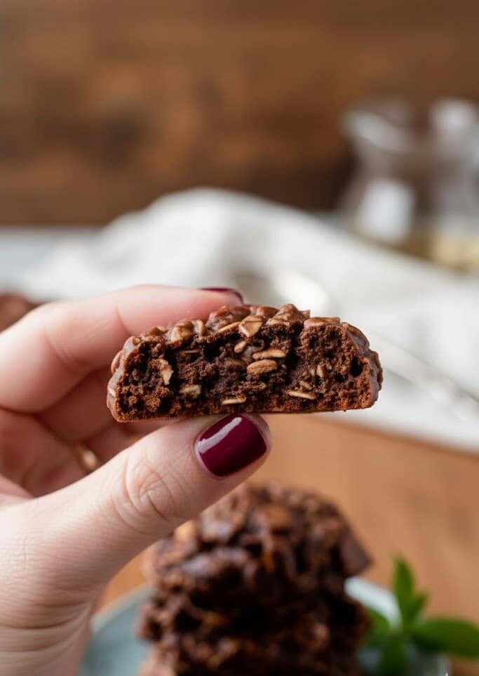 Chocolate Peanut Butter No-Bake Cookies (Easy, Classic & Crowd-Pleasing) unnamed 37 e1770024882378