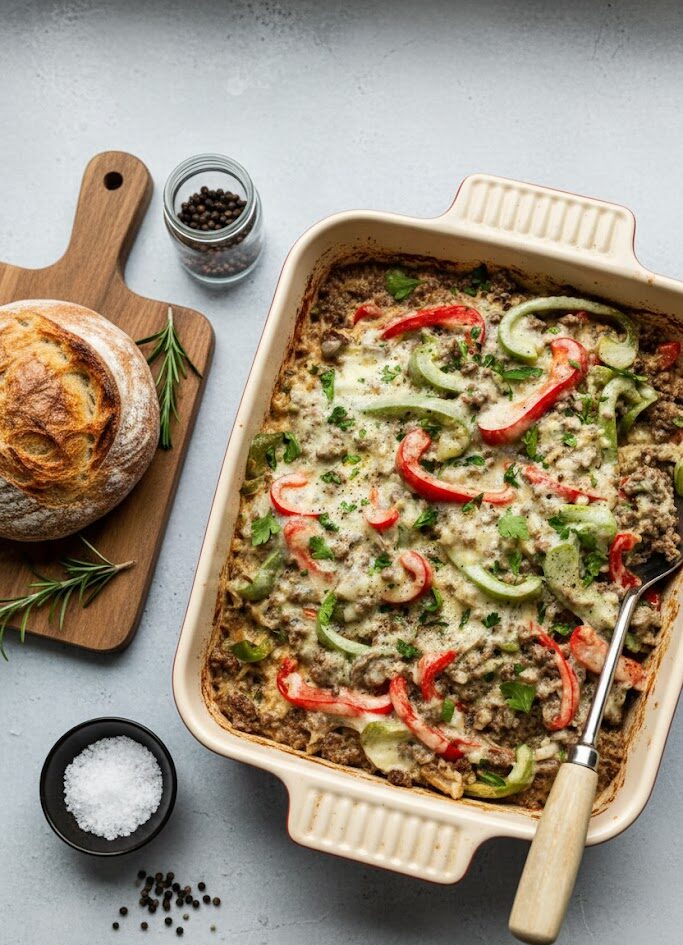 Low-Carb Philly Cheesesteak Skillet Casserole unnamed 48 1 e1771749127199