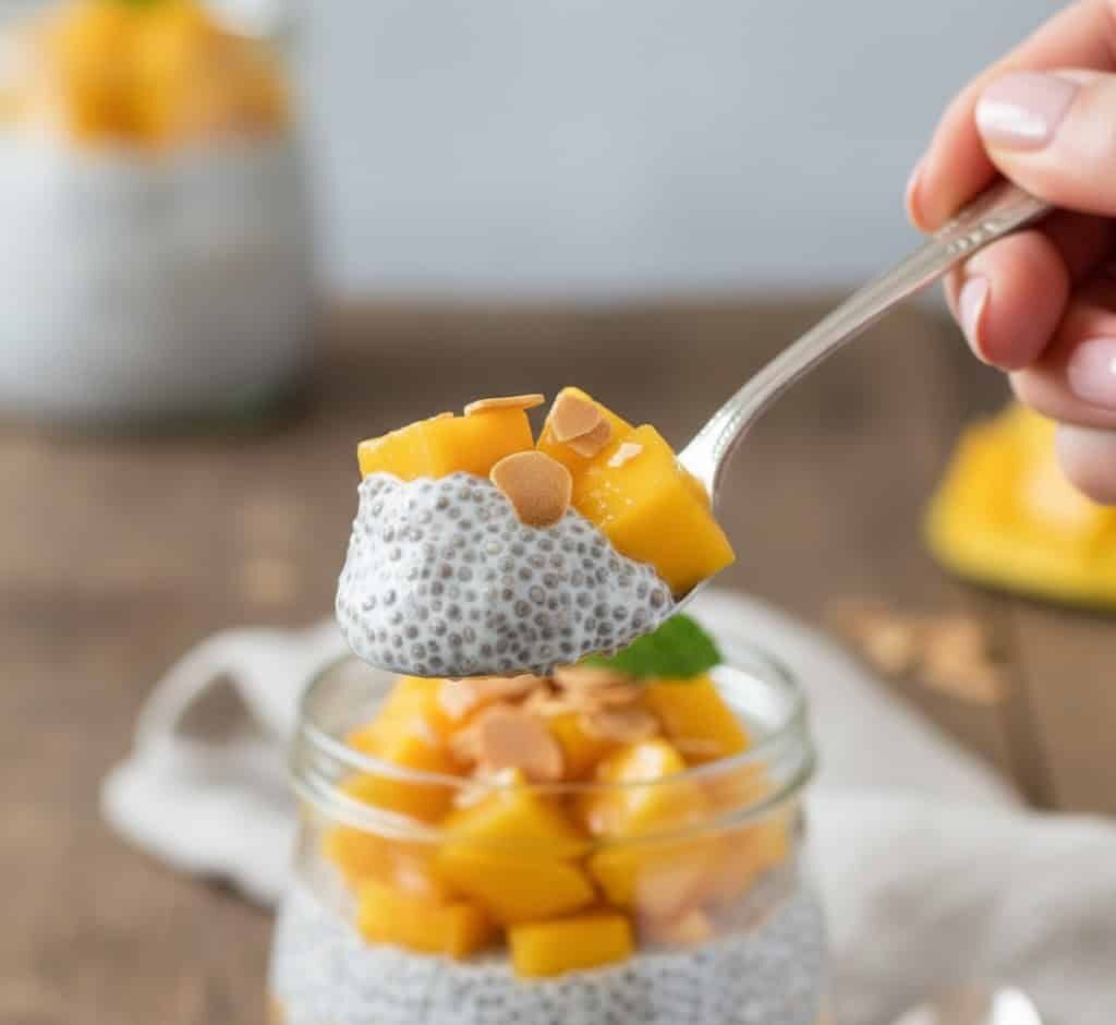 Creamy Peaches & Protein Chia Pudding: A Simple Healthy Treat unnamed 48 e1770032625579