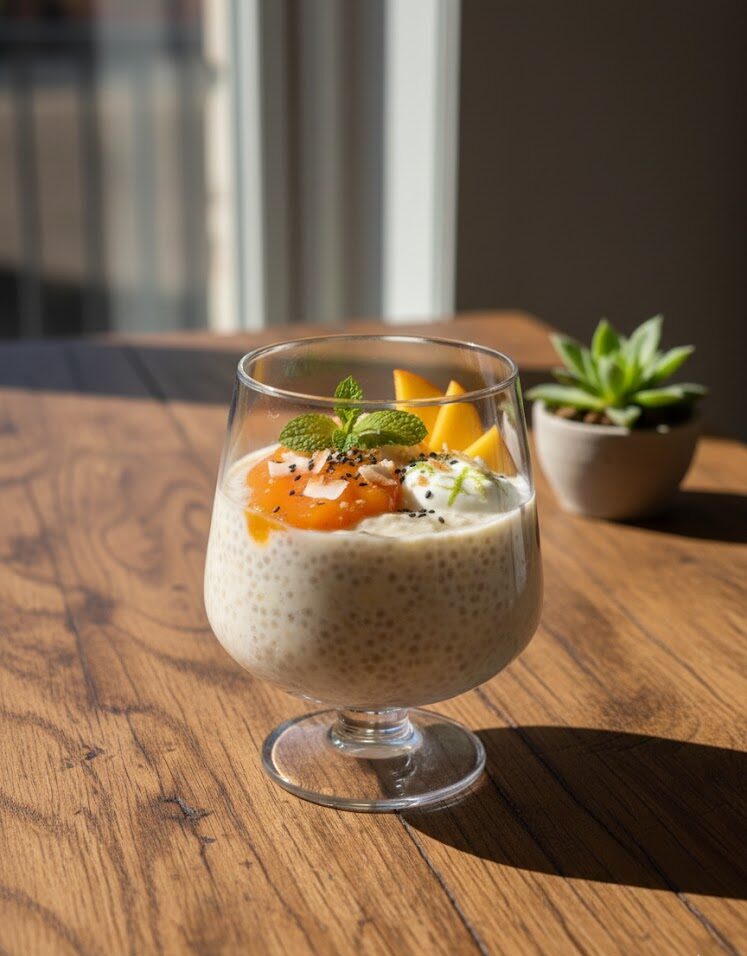 Peaches & Cream Chia Yogurt Parfait: Quick & Healthy Breakfast unnamed 50 e1770033993661