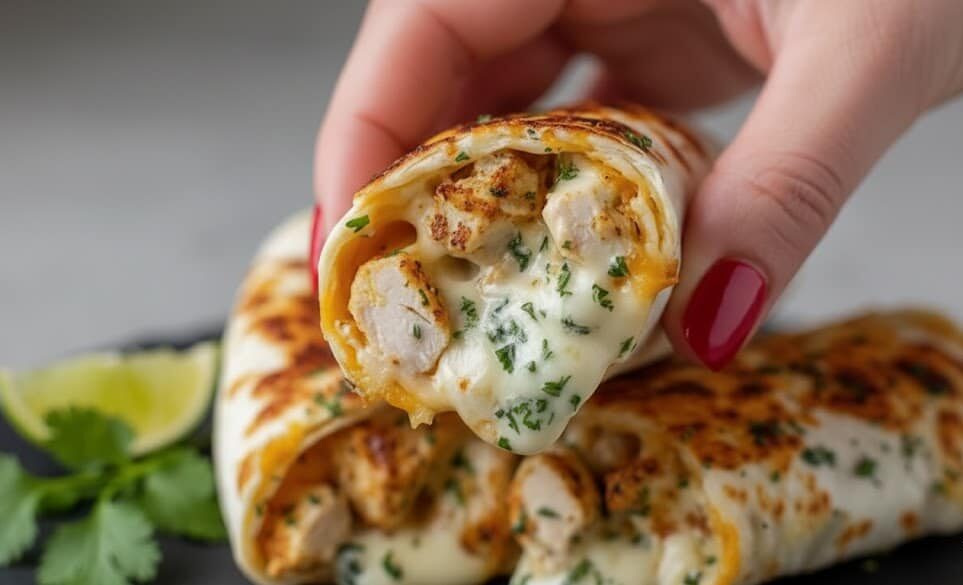 Crispy Low Carb Cheesy Garlic Chicken Wraps: A Weeknight Hero unnamed 53 1 e1771750886387