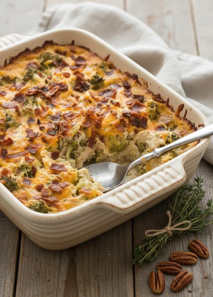 Creamy Keto Chicken Bacon Ranch Casserole with Broccoli unnamed 56 1 e1771752619929