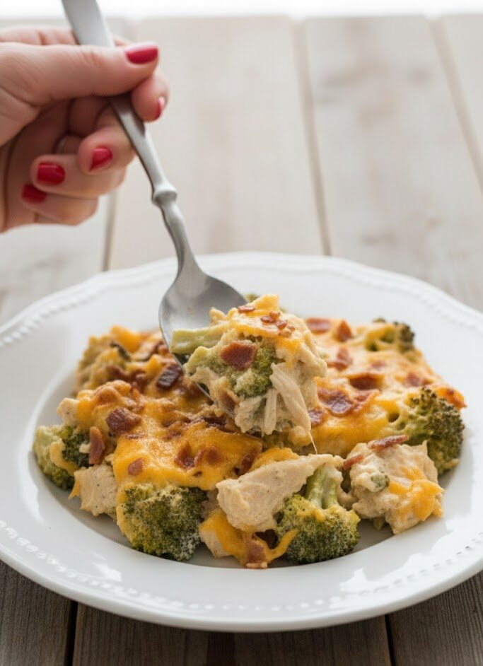 Creamy Keto Chicken Bacon Ranch Casserole with Broccoli unnamed 57 1 e1771752662382