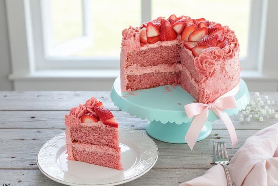 Refreshing Gluten-Free Strawberry Cake for Summer unnamed 6 4 e1771915610924