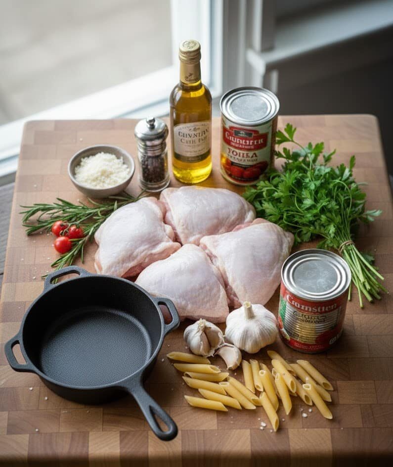 Healthy Baked Chicken Marinara (Easy 5-Ingredient Dinner) unnamed 69 1 e1771409195911