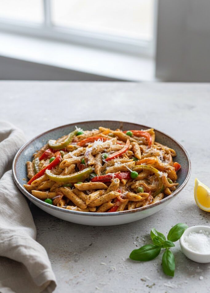 Creamy Vegetarian Cajun Pasta: A Flavor-Packed Weeknight Dinner unnamed 76 1 e1771420696825
