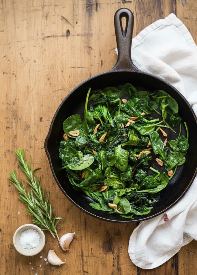 Garlic Sautéed Spinach: A Quick and Nutritious Side Dish unnamed 85 e1770916198779