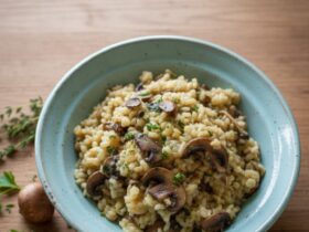 Toasted Brown Rice with Mushrooms and Thyme: A Simple Yet Flavorful Side Dish unnamed 87 e1770917126900