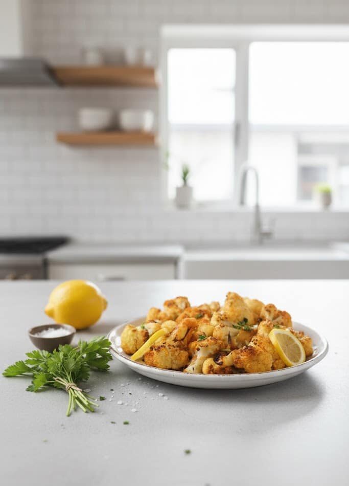 Crispy Italian Roasted Cauliflower with Garlic and Parmesan (Easy Side Dish) unnamed 89 e1771230101467