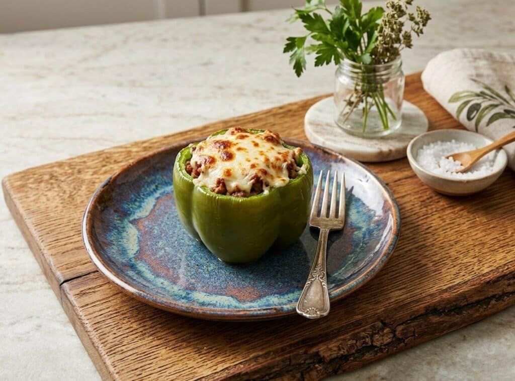 Keto Stuffed Bell Peppers (Easy Low-Carb Dinner) 5890925286218468512 121