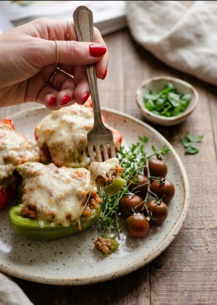 Low Carb Southwest Stuffed Peppers (Keto Friendly & Flavor Packed) 5890925286218468517 121