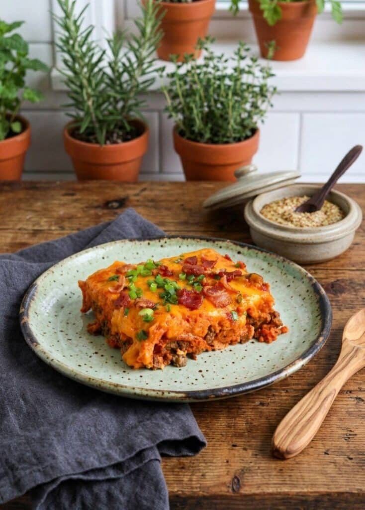 Keto Cheeseburger Casserole with Bacon: The Ultimate Low-Carb Comfort Food 5890925286218468524 121