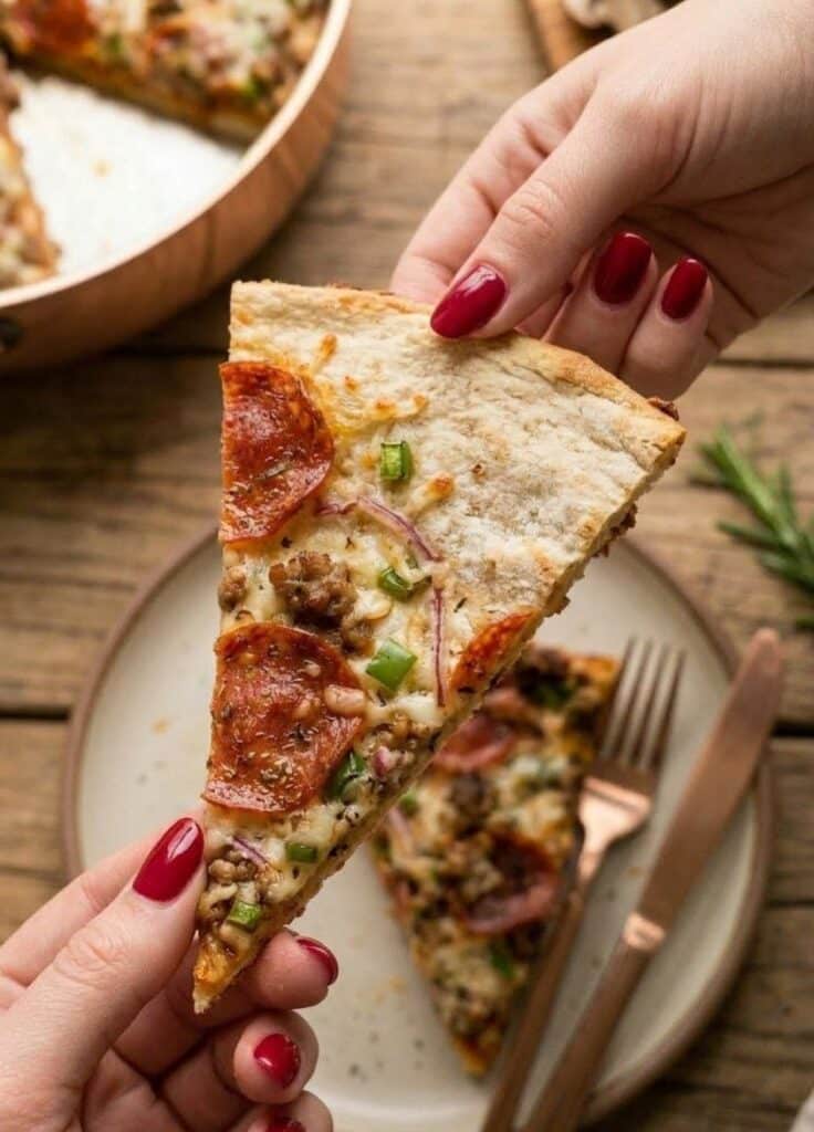 Mouthwatering Keto Crustless Pizza Bake – Quick Low Carb Skillet Recipe 5897706442578398753 121