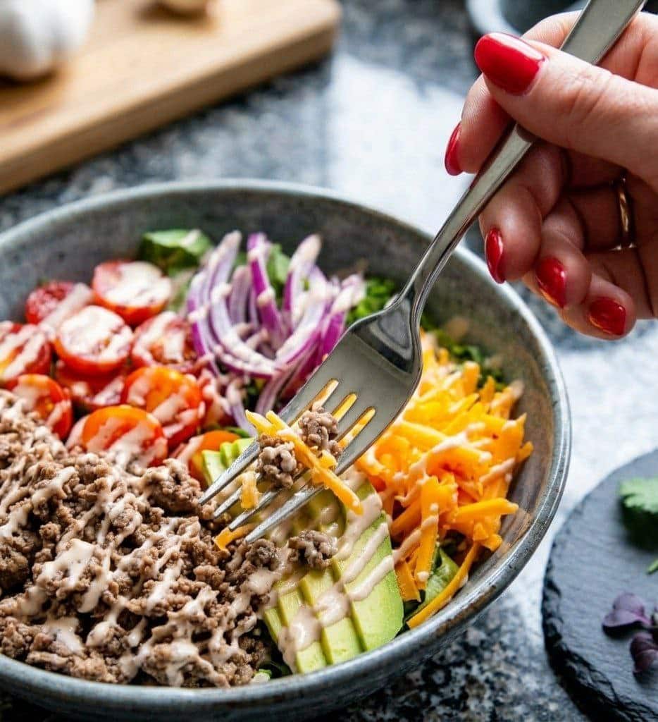 Burger Bowl – Quick Low Carb 20-Minute Meal 5897706442578398759 121
