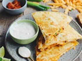 Easy Cheesy Chicken Bacon Ranch Quesadillas 5897706442578398768 121