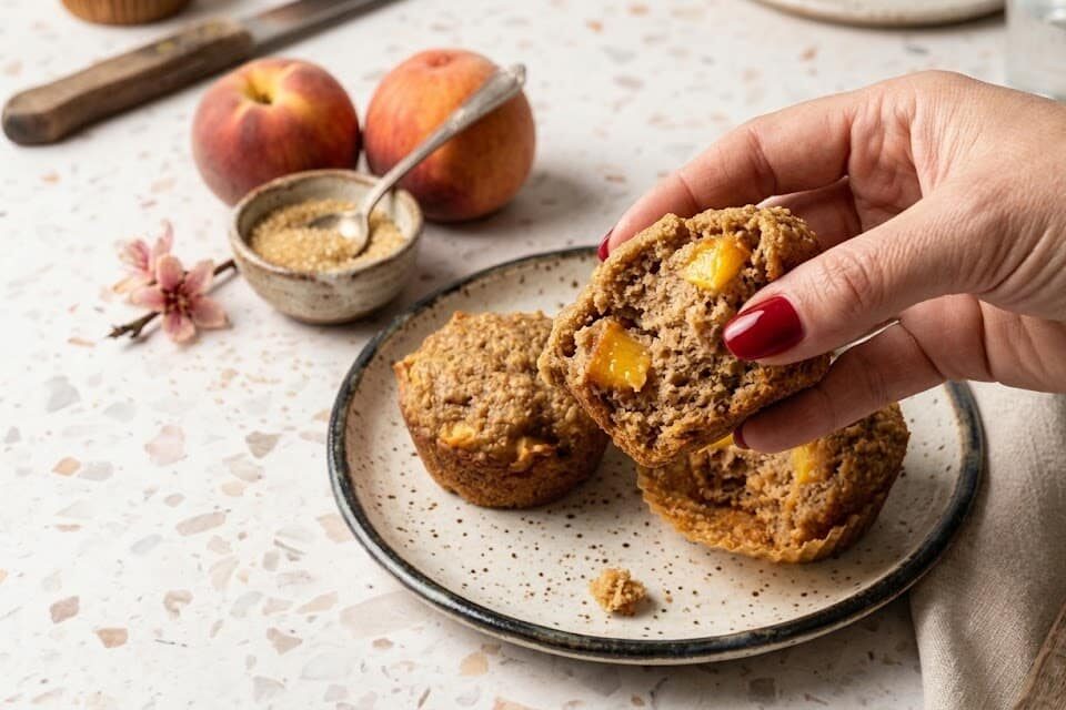 Gluten Free Peach Muffins 5bfcf653 fb30 4ae1 8587 e25e5bffaad1 e1774792890111