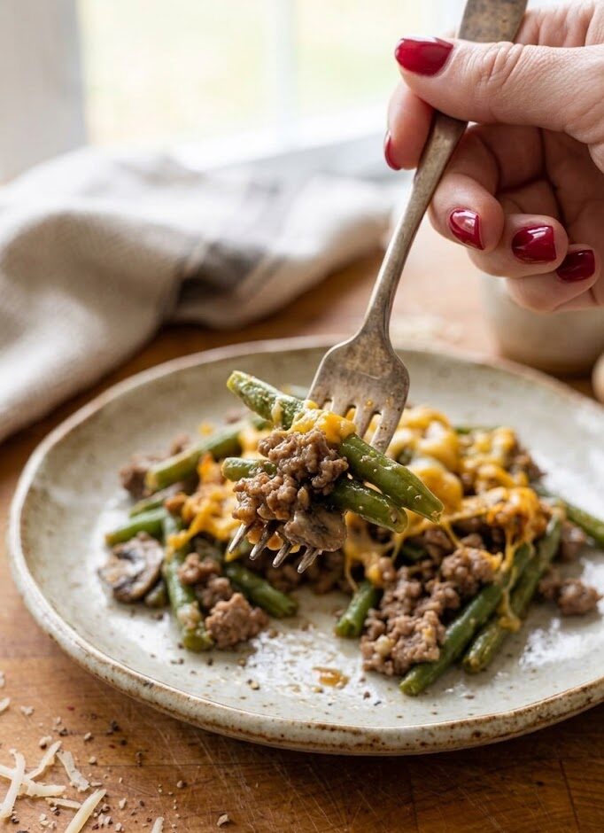 Hamburger Green Bean Casserole with Mushrooms – A Quick and Healthy Family Favorite cafd6757 a2be 4d6b a35e 9fd59f06e2b7 e1774963045112