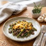 Hamburger Green Bean Casserole with Mushrooms – A Quick and Healthy Family Favorite d11e79df 3427 443b afd8 8967c6db2cc3 e1774962964738