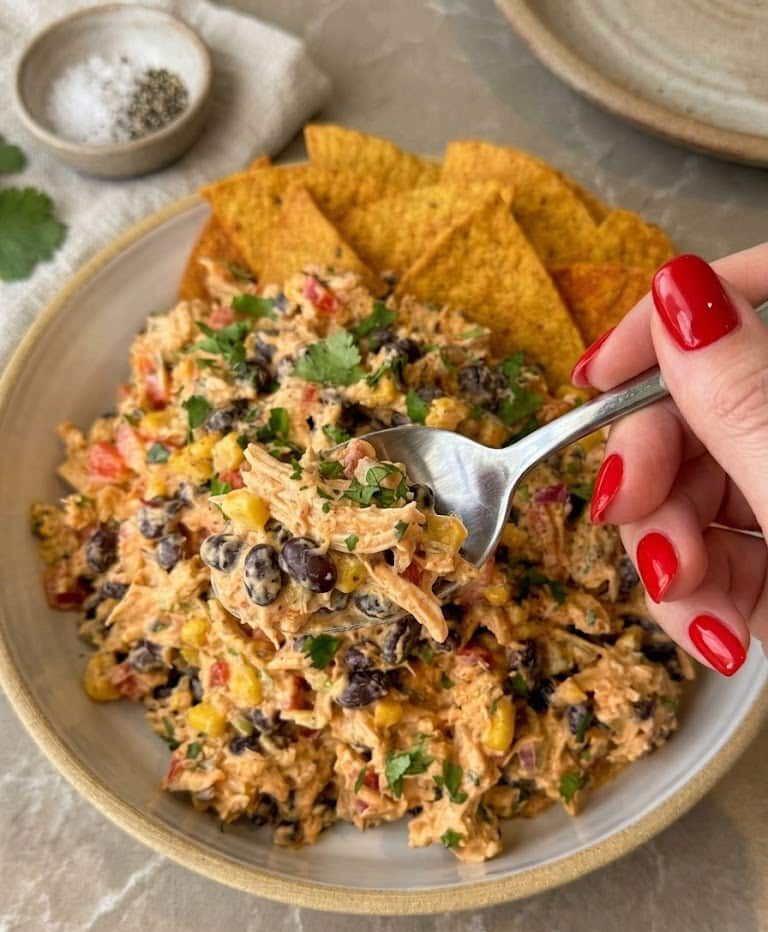 Southwestern Chicken Salad (No Mayo, High Protein) unnamed 1 5 e1774261415148