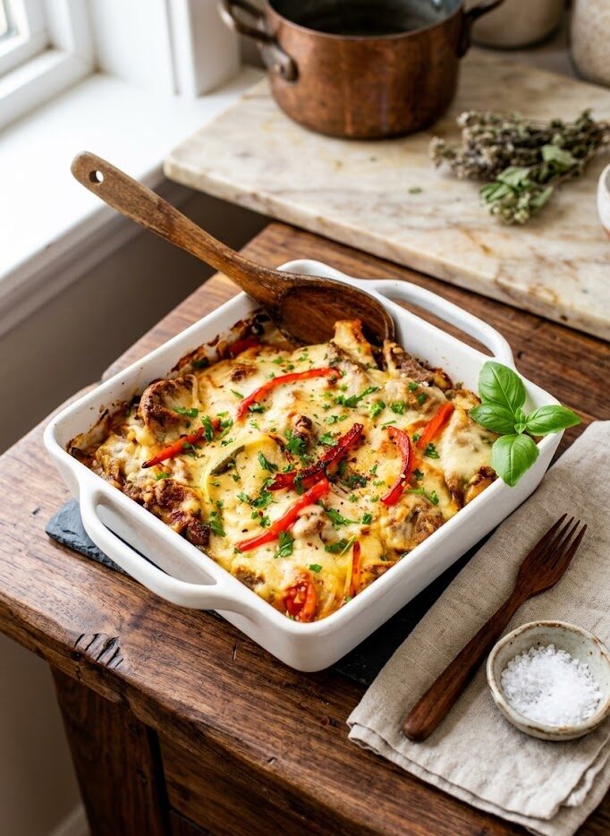 Keto Philly Cheesesteak Casserole: A Low-Carb Comfort Classic unnamed 10 5 e1774267703417