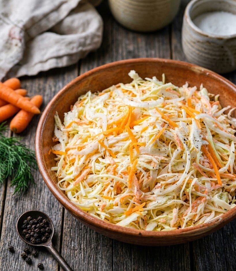 Healthy Homemade Coleslaw Salad: Fresh, Creamy & Light unnamed 11 3 e1773117650504