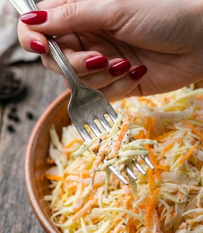 Healthy Homemade Coleslaw Salad: Fresh, Creamy & Light unnamed 12 3 e1773117694183