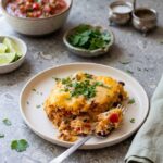 High Protein Chicken Enchilada Casserole: A Flavor-Packed Protein Boost unnamed 12 5 e1774269091333