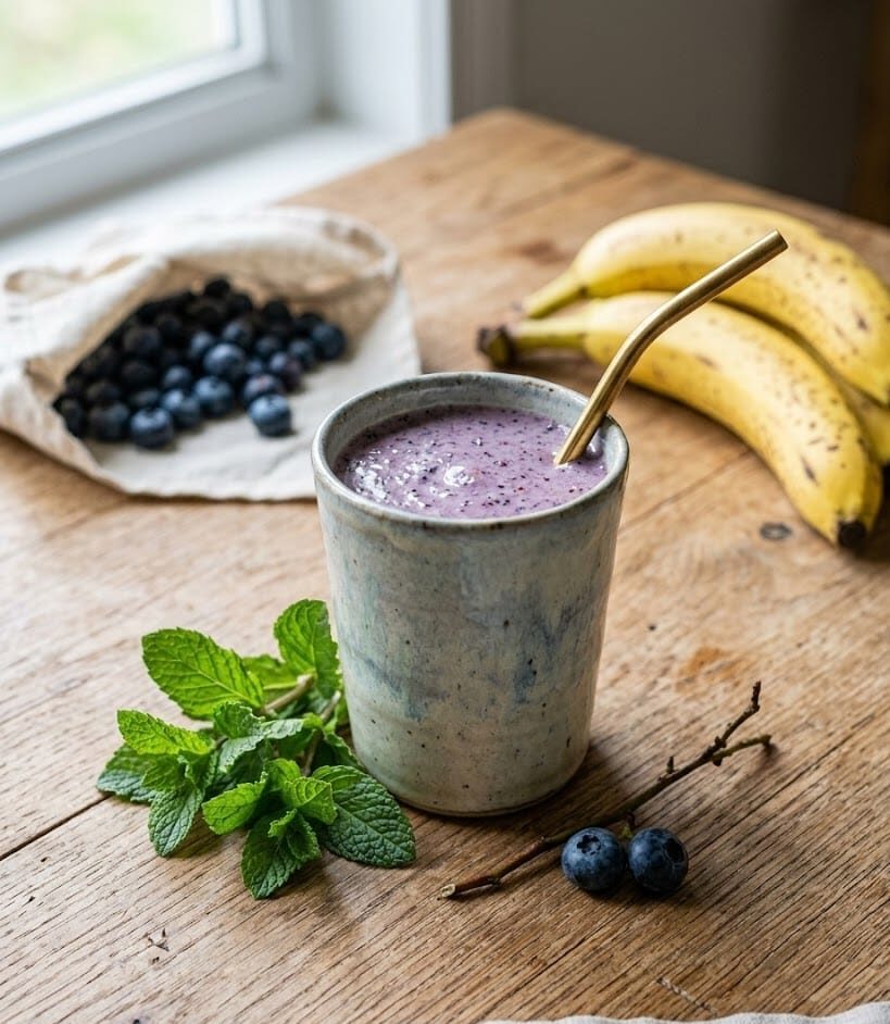 Blueberry Banana Smoothie – A Quick & Delicious Breakfast or Snack unnamed 16 2 e1773120943976