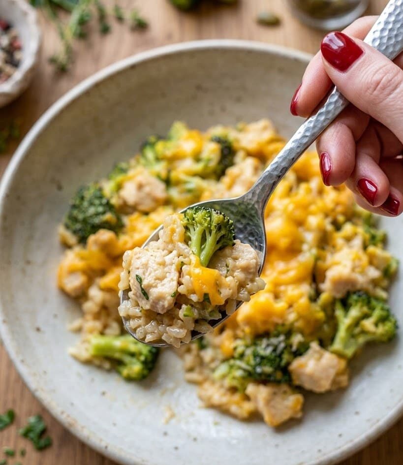 Easy Chicken Broccoli Rice Casserole – A Healthy Weeknight Meal unnamed 19 6 e1774447437863