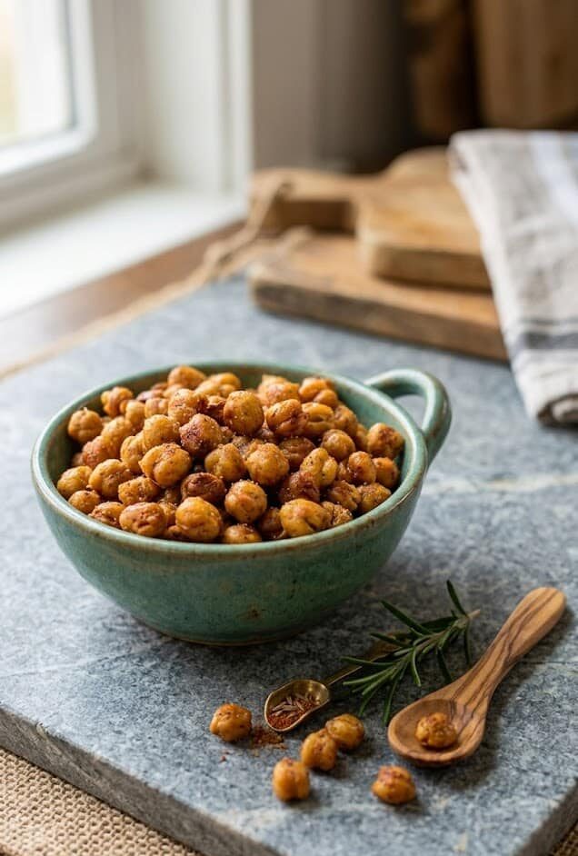 Crispy Crunchy Roasted Chickpeas: The Ultimate Snack for Crunch Lovers unnamed 22 5 e1774276230468