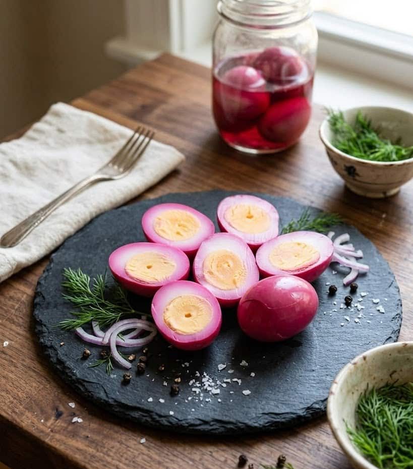 Beet Pickled Eggs: A Vibrant, Tangy, and Delicious Snack unnamed 26 1 e1772960800381