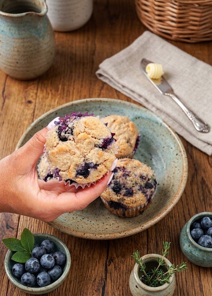 Soft & Healthy Blueberry Protein Muffins (High-Protein Breakfast Idea) unnamed 30 1 e1773637322401