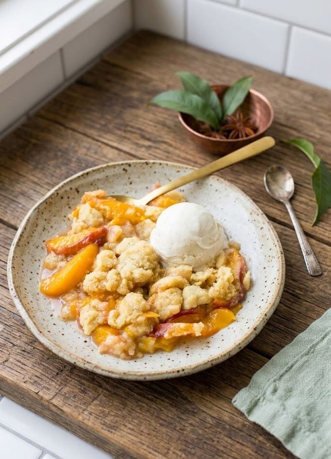 Easy Vegan Peach Cobbler unnamed 4 6 e1774439471472