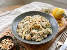 High-Protein Spinach and Artichoke Chicken Casserole unnamed 6 2 e1772950815341